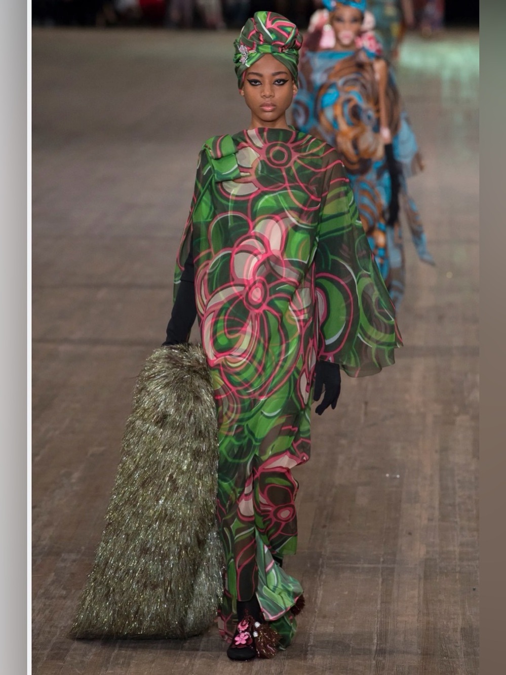Marc Jacobs Spring 2018 Runway Floral Caftan- NWT